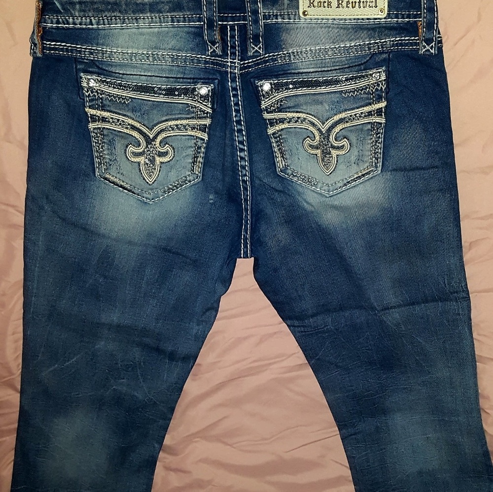 Rock Revival Capris